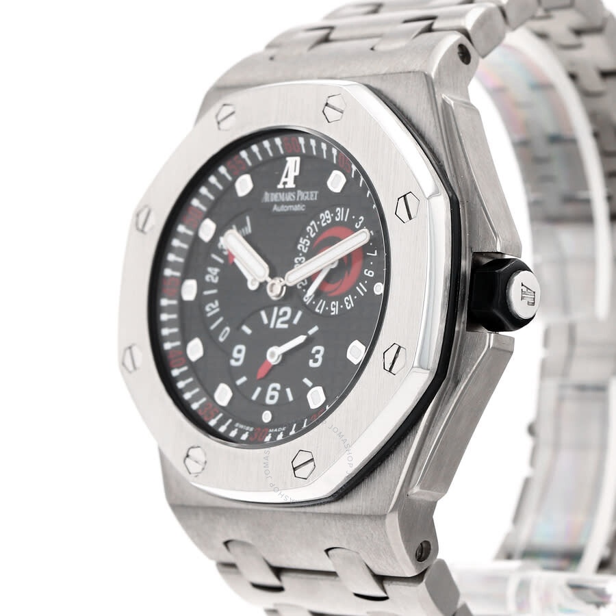 Pre-owned Audemars Piguet Royal Oak Offshore Black Dial Men's Watch 25995IP.OO.1000TI.01 - 6