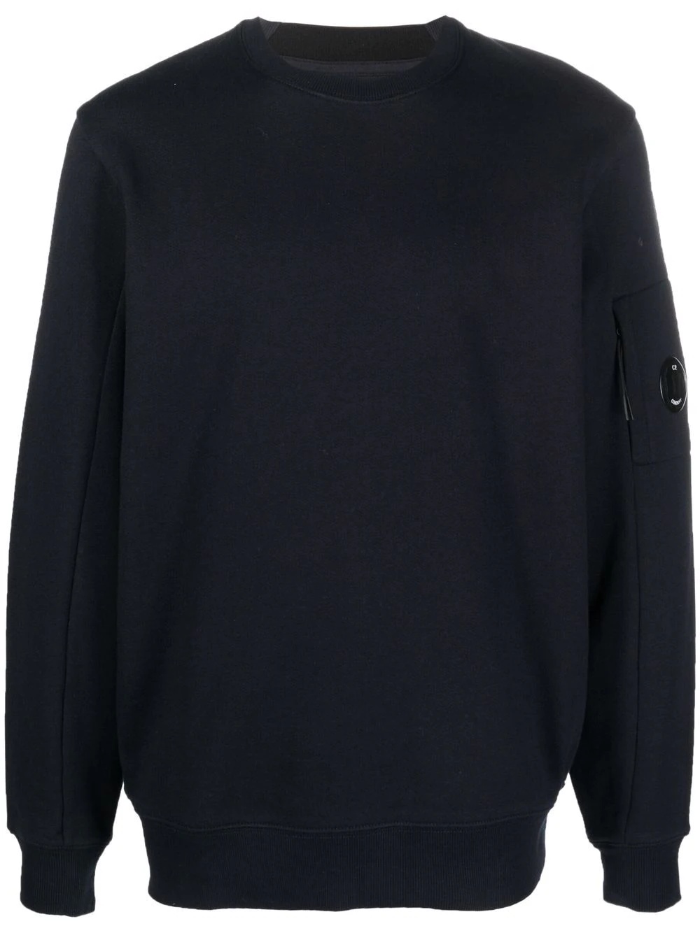 zip sleeve pocket jumper - 1