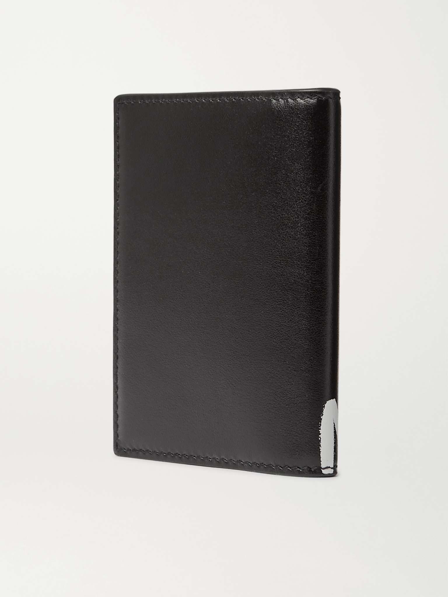 Logo-Print Leather Bifold Cardholder - 3