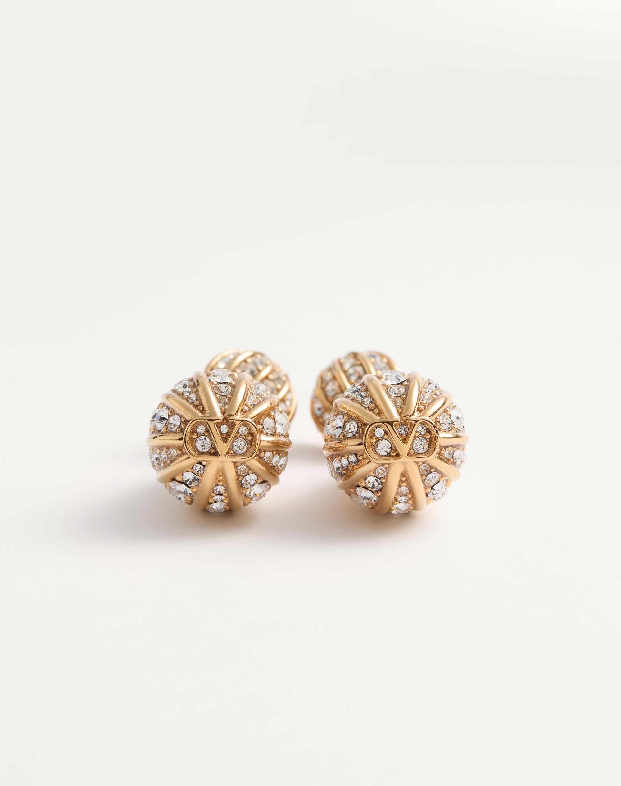 POETIQUES DES GOUTTES METAL AND SWAROVSKI® CRYSTAL EARRINGS - 4