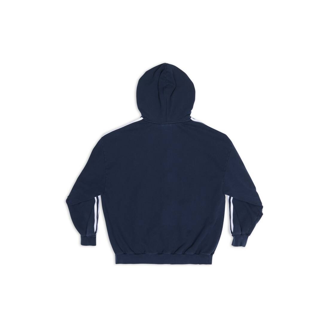 Balenciaga / Adidas Zip-up Hoodie Small Fit in Navy Blue - 9