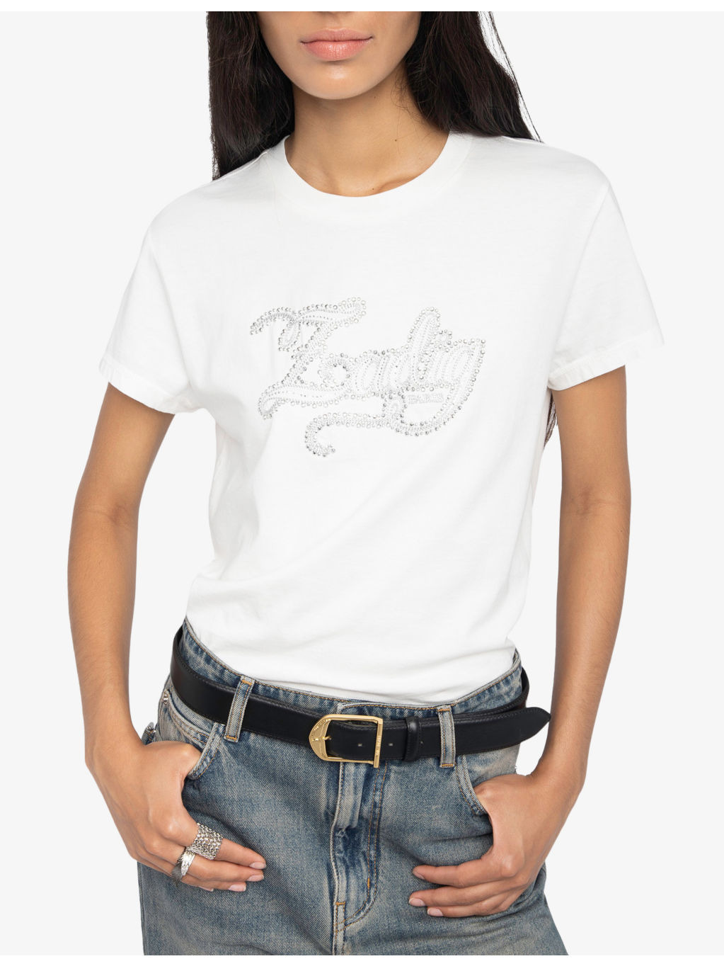 Branded Short-Sleeved Cotton-Jersey T-Shirt - 3