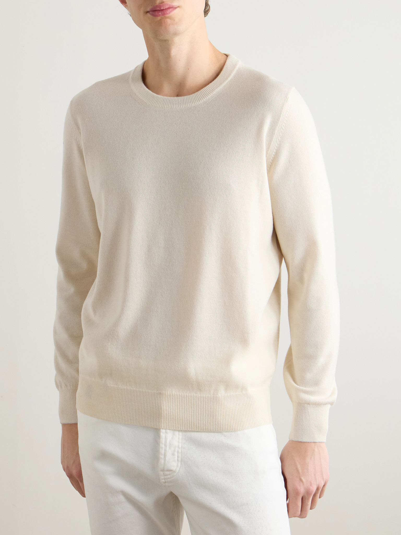 Cashmere Sweater Ecru - 3