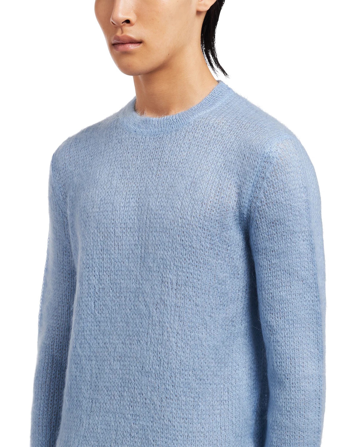 Mohair crew-neck sweater - 5