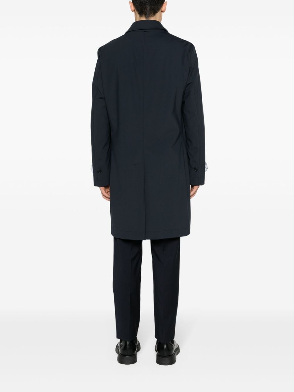 midi trench coat - 4