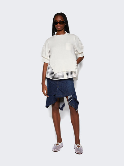 sacai Knit Shirt Off White outlook