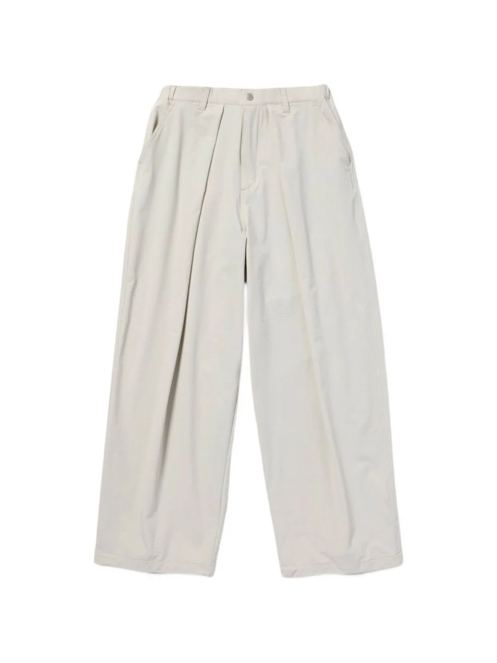 water-repellent pleated trousers - 1