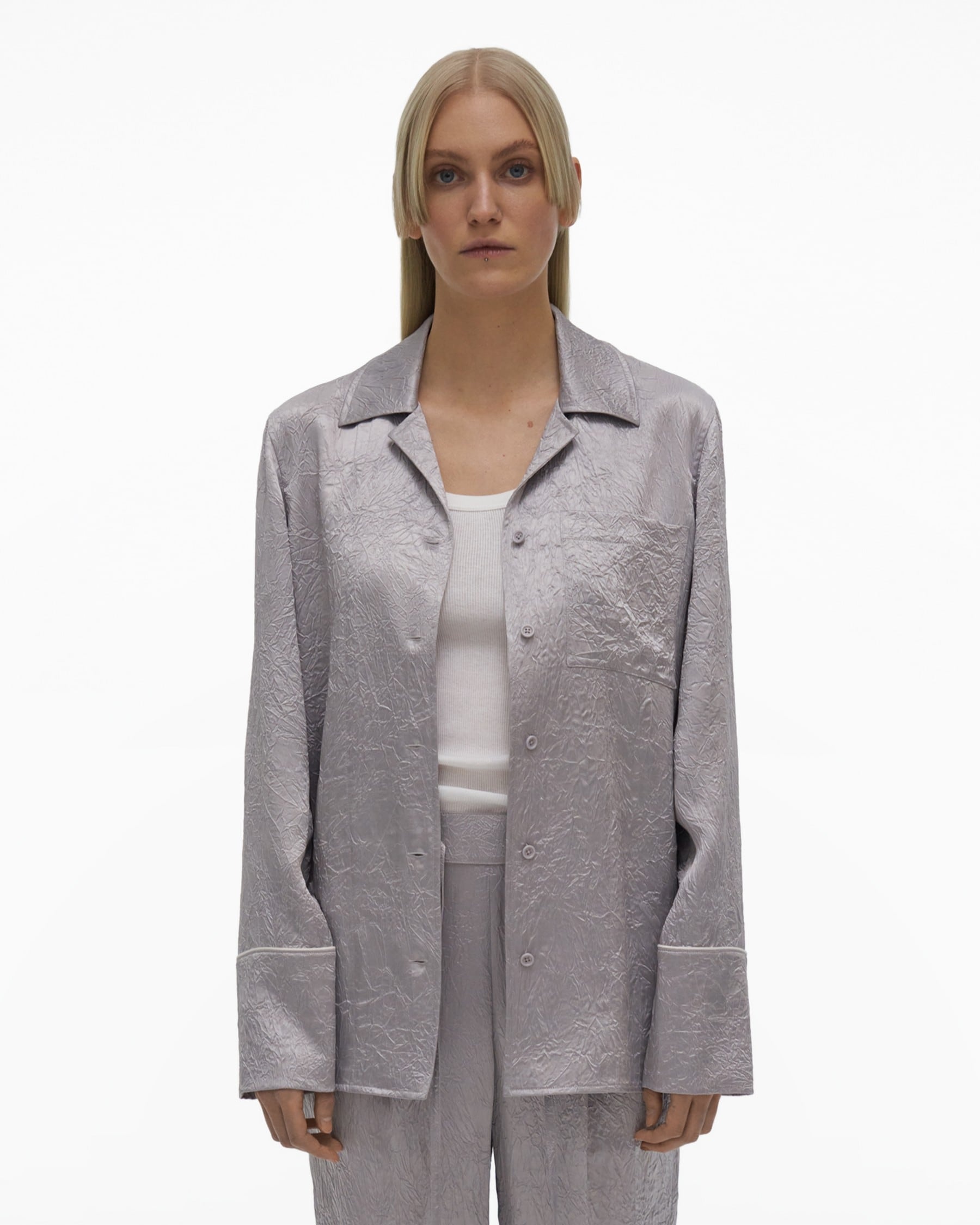SATIN PJ SHIRT - 3