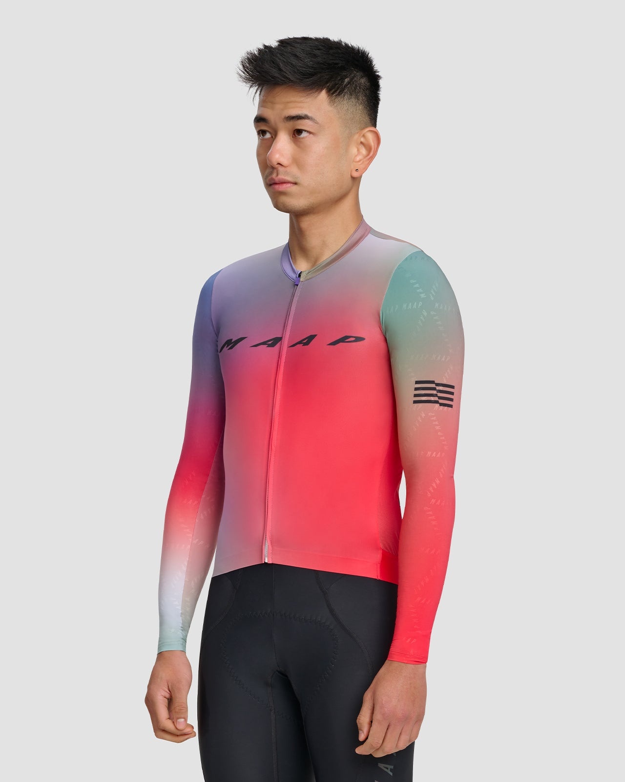 Blurred Out Pro Hex LS Jersey 2.0 - 2