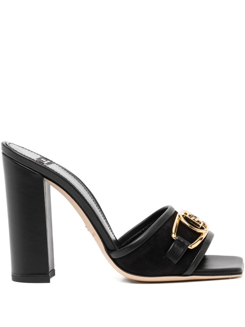 100mm logo-buckle sandals 1