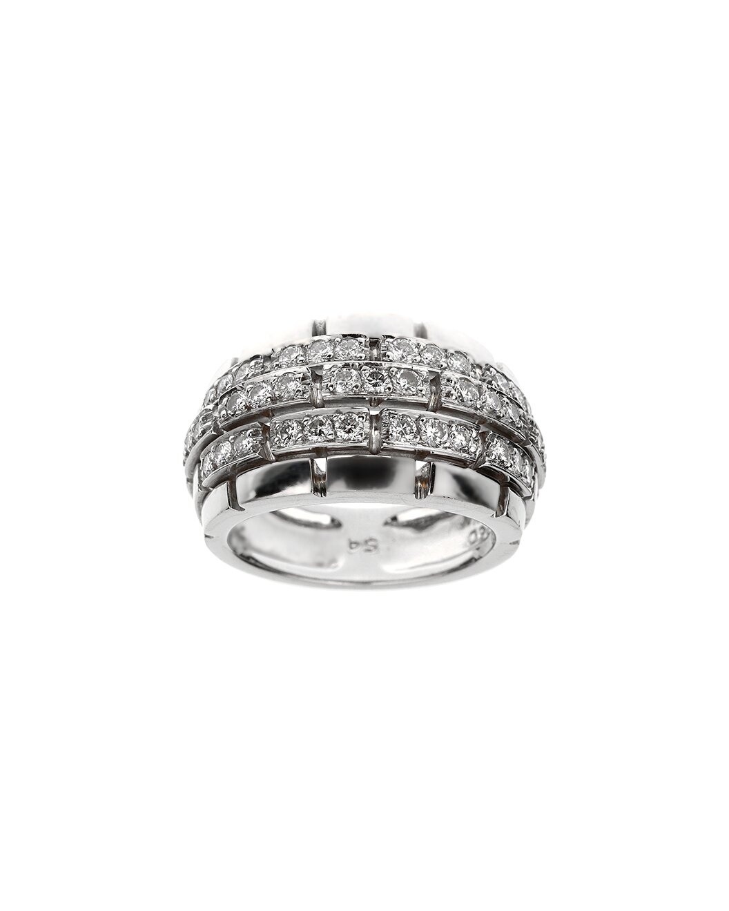 Cartier 18K 0.75 ct. tw. Diamond Panthere Ring (Authentic Pre-Loved) - 2