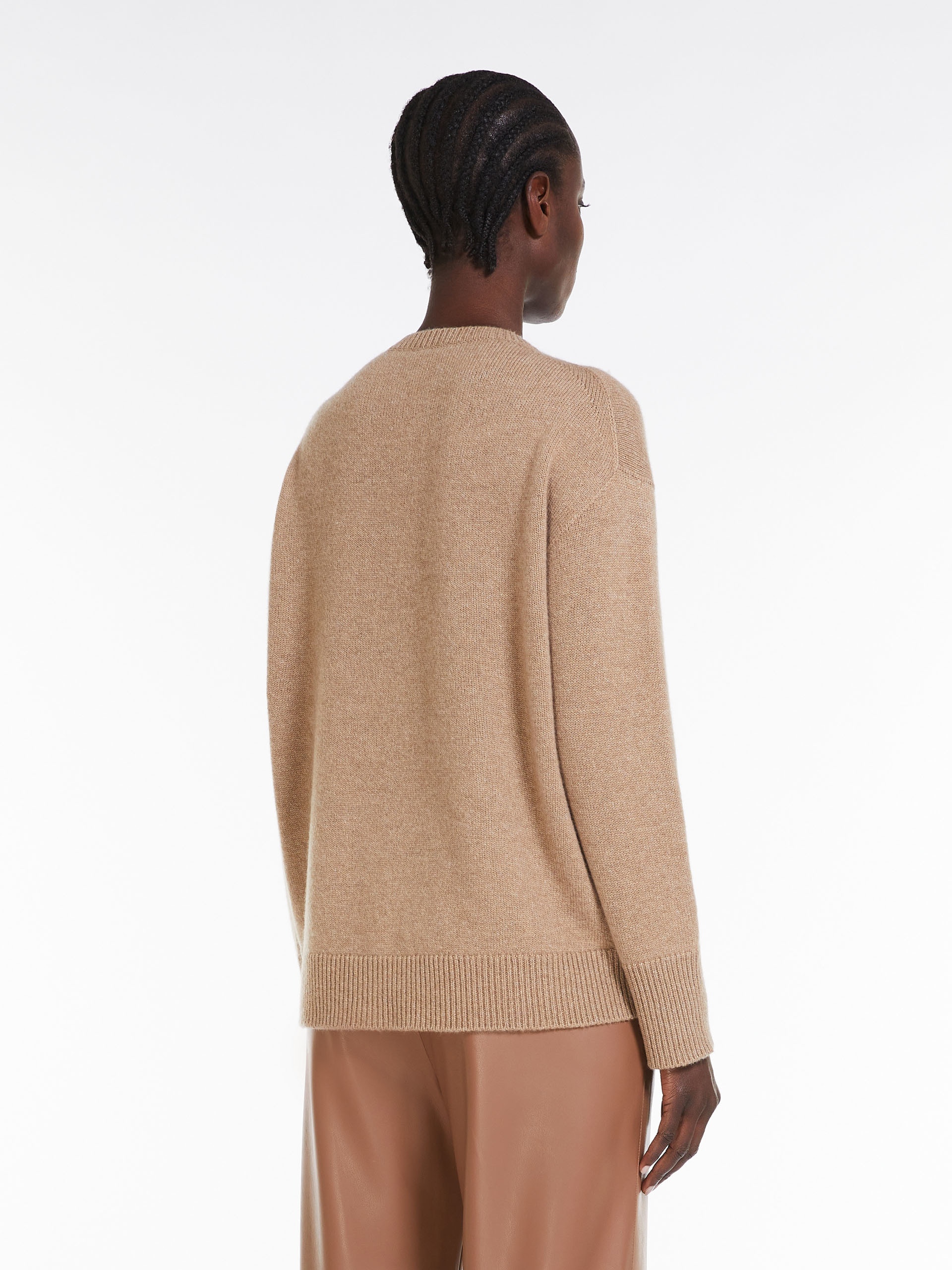 ORION Cashmere V-neck sweater - 4