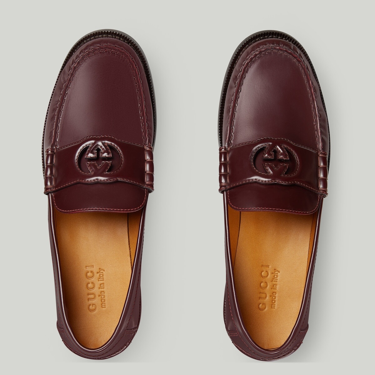 Men's Interlocking G loafer - 4