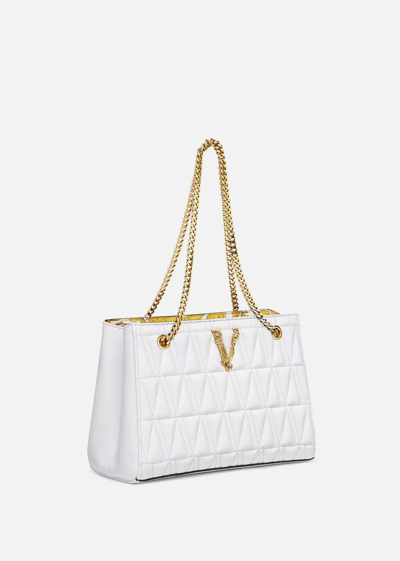 Virtus Quilted Small Tote Bag 3