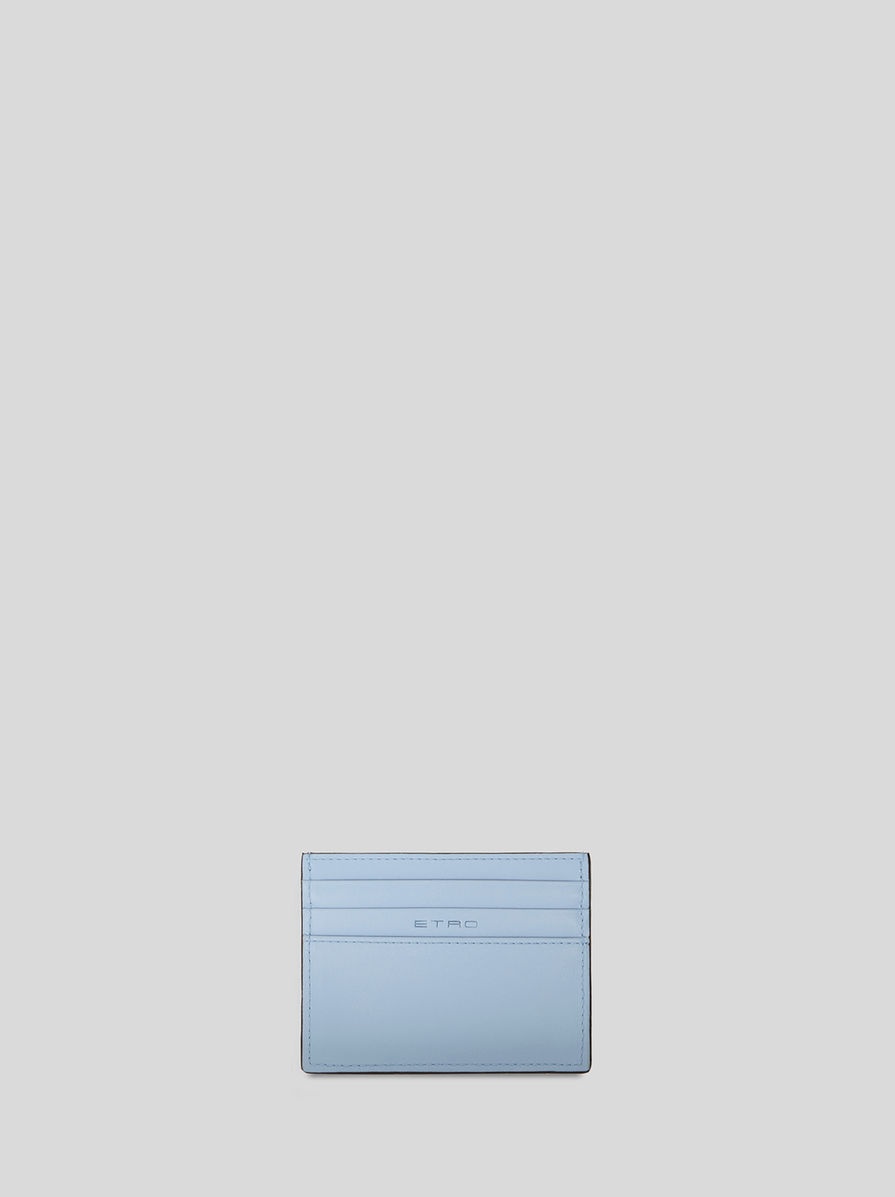 LEATHER CREDIT CARD HOLDER WITH PEGASO - 2
