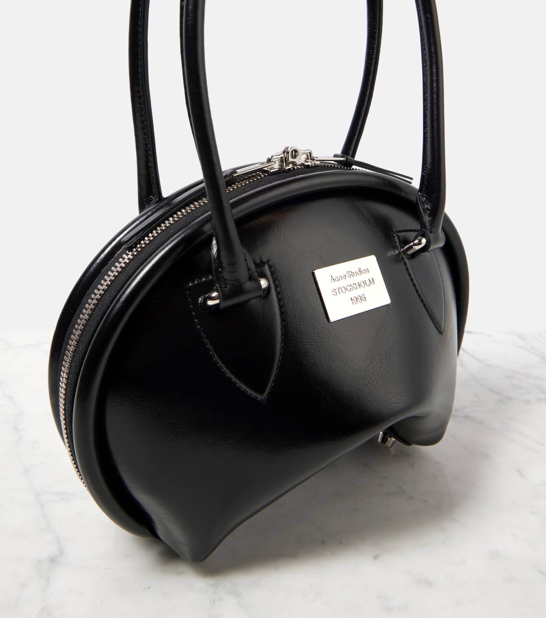 Bowlina Mini leather shoulder bag - 6