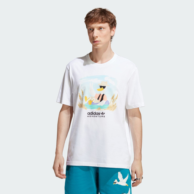 adidas adidas Adventure Graphic Tee outlook