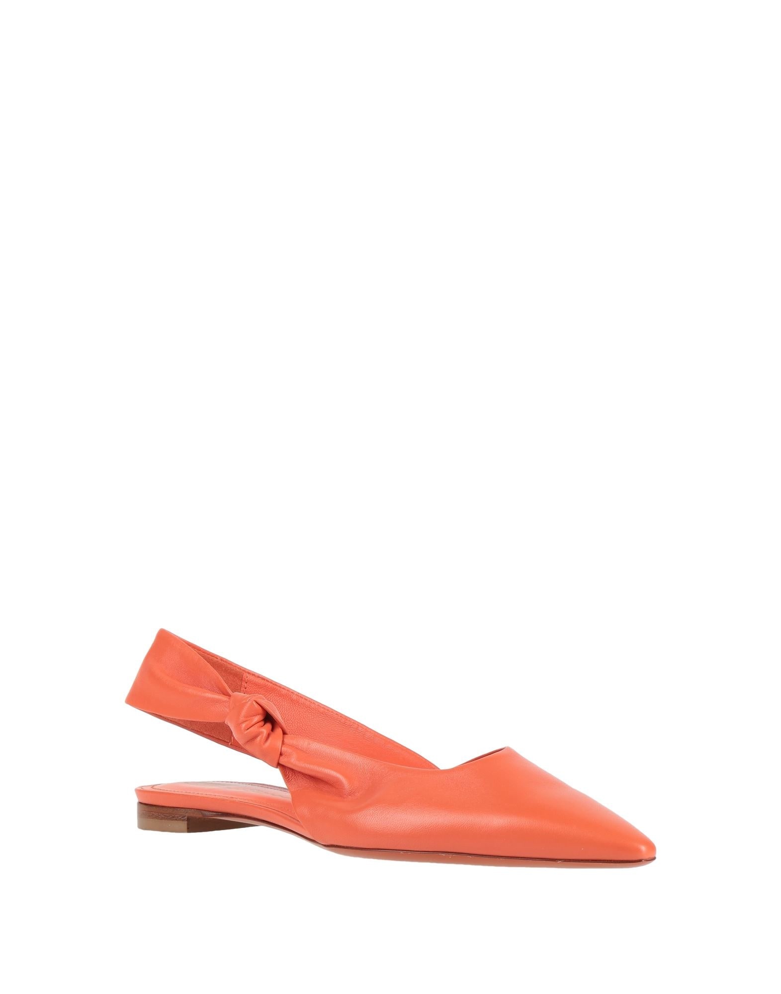 Orange Women's Ballet Flats - 2
