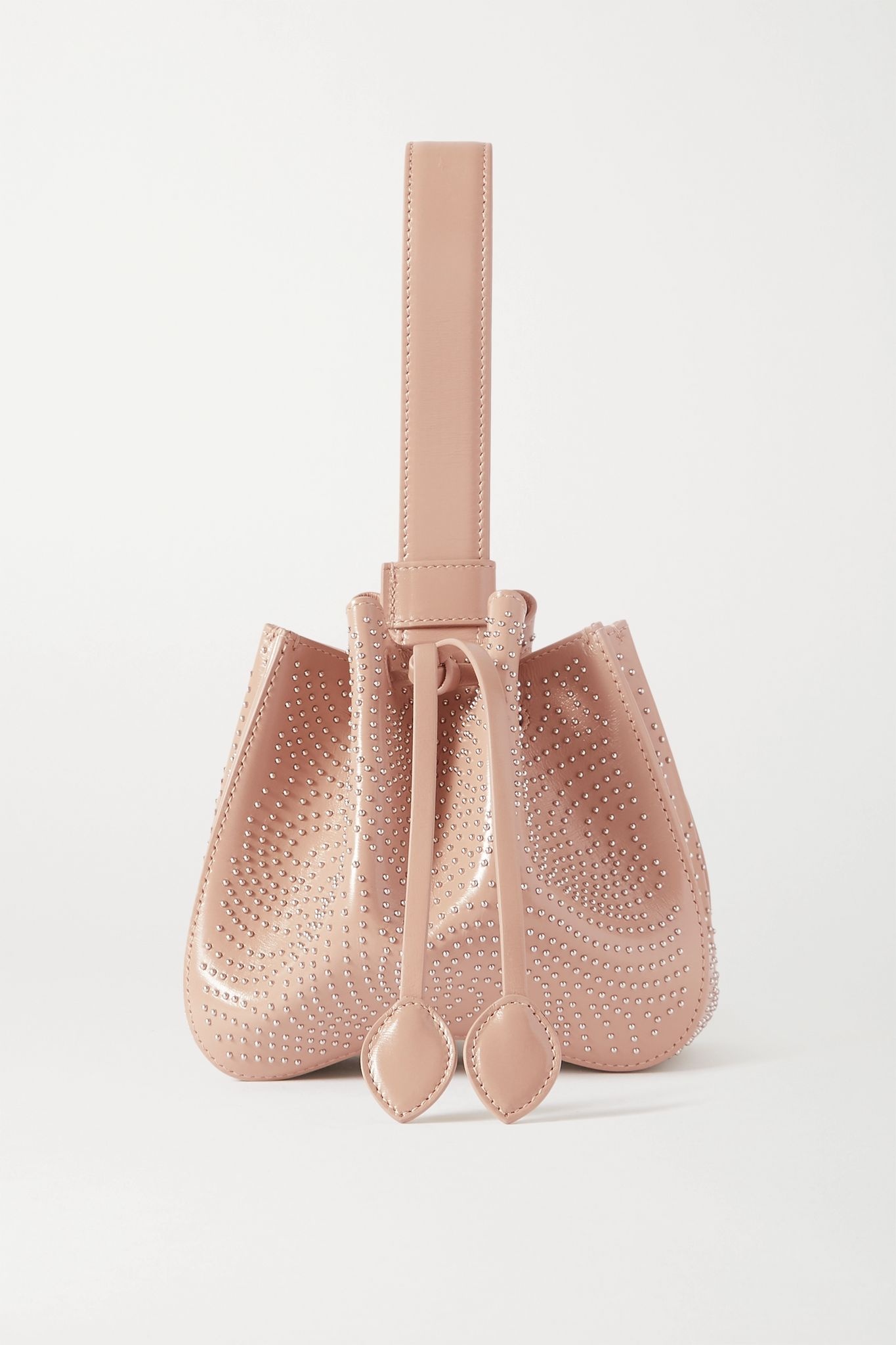 Rose Marie small studded leather bucket bag - 1