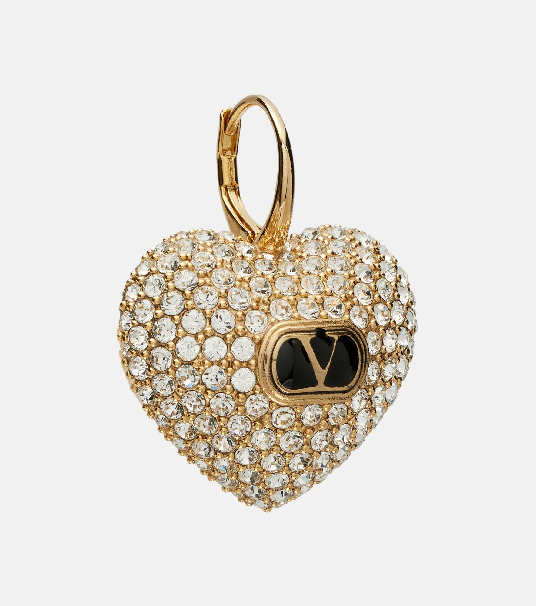 Cœur Royale crystal-embellished earrings - 2