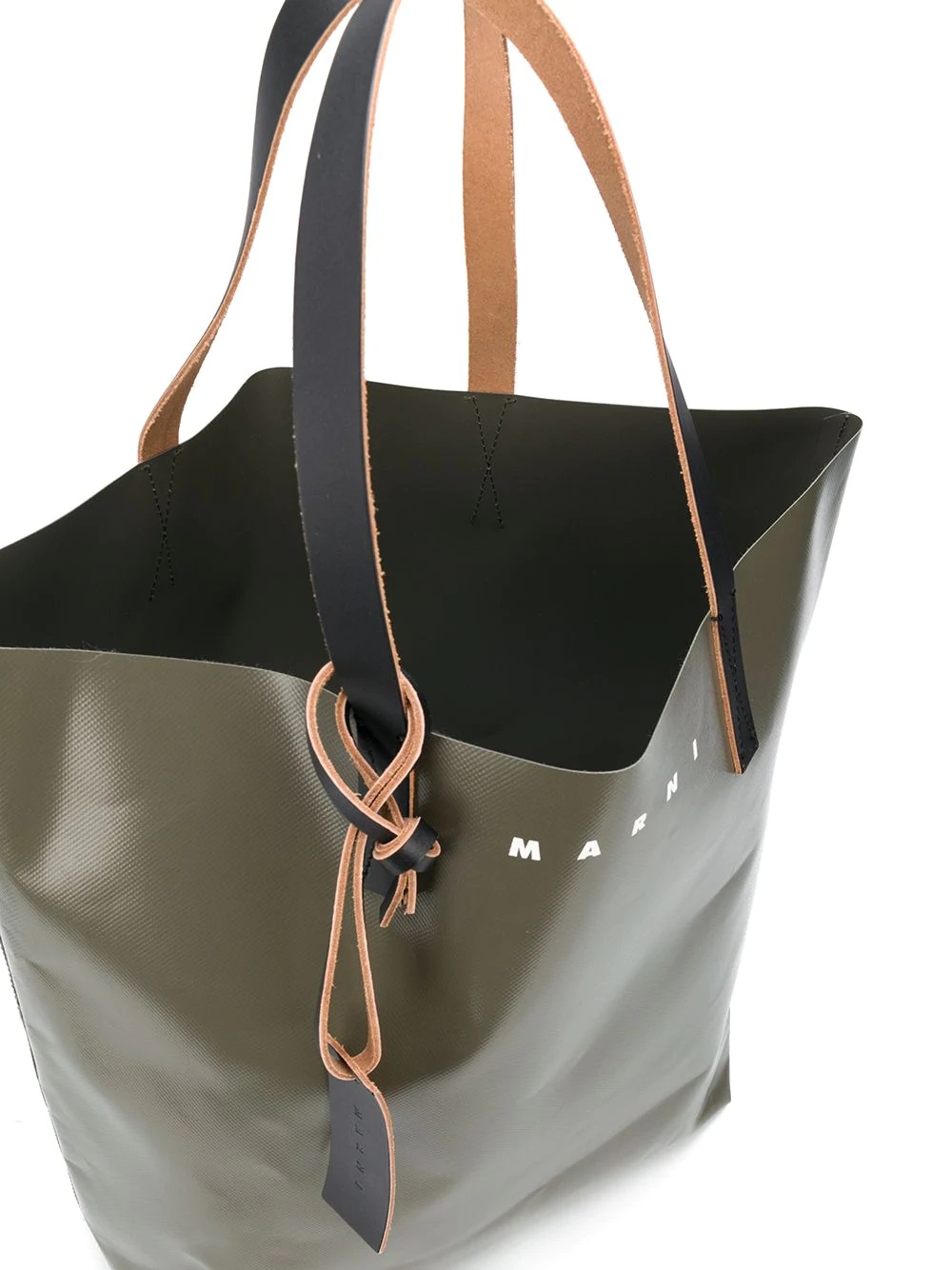 diagonal stripe tote - 5