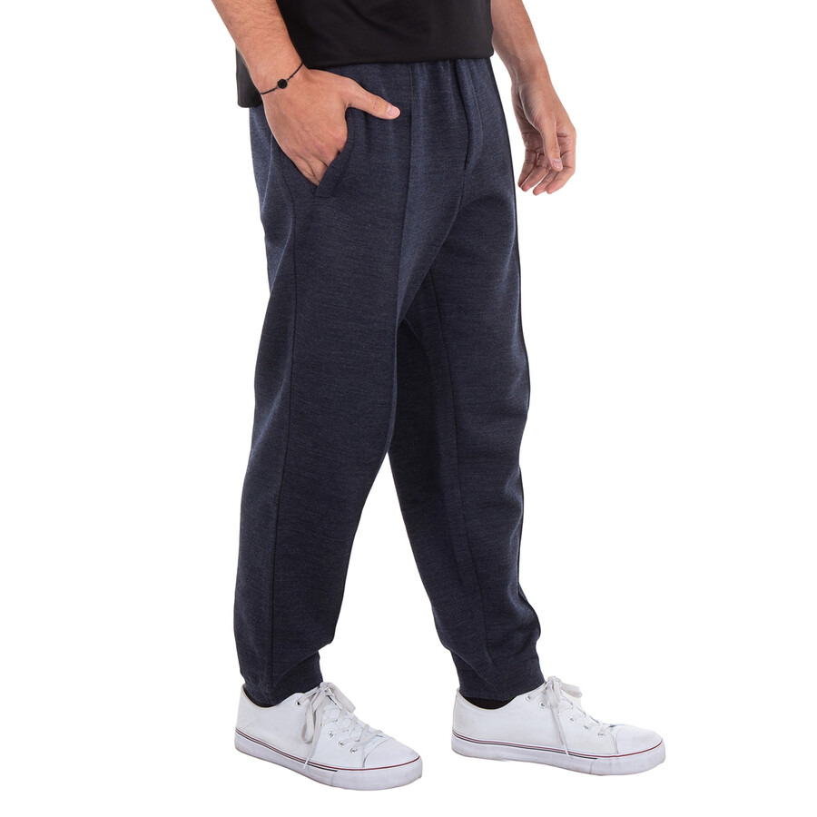 Emporio Armani Virgin Wool-Blend Jersey Joggers - 2