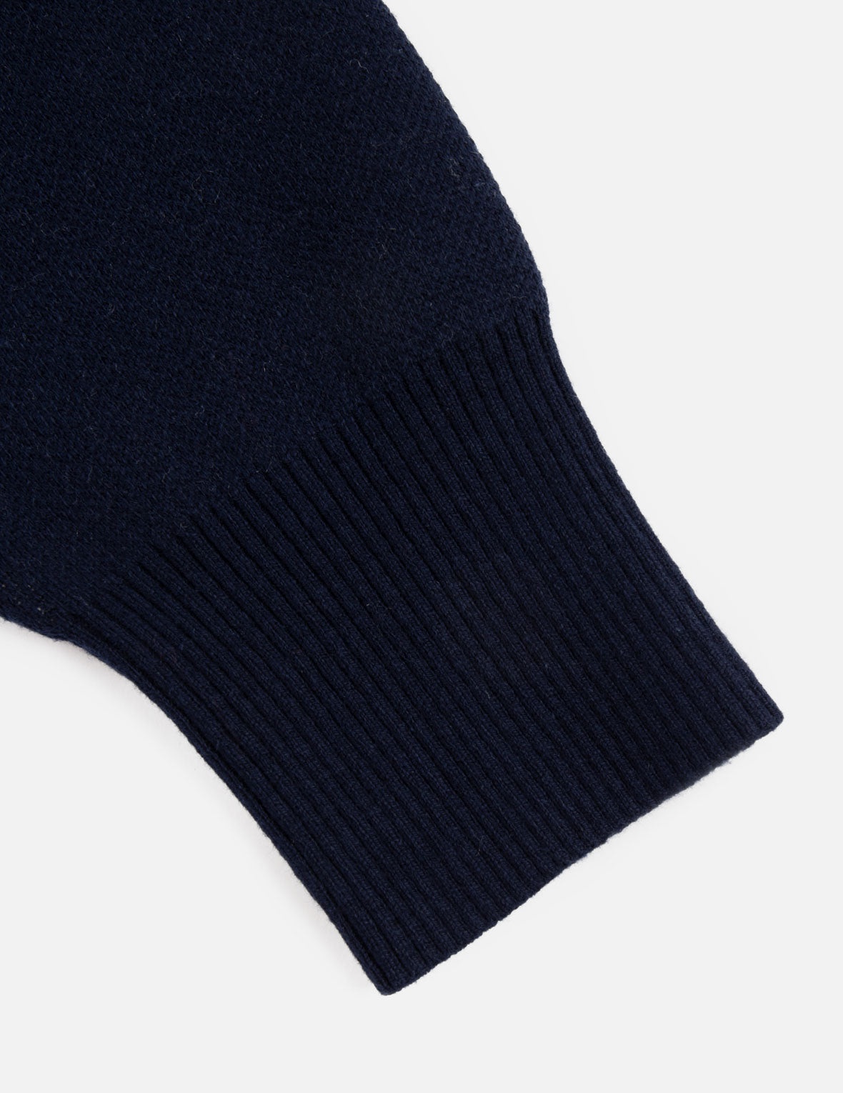 Text Jacquard Fashion Fit Knit Sweater with Crochet Badges - 12