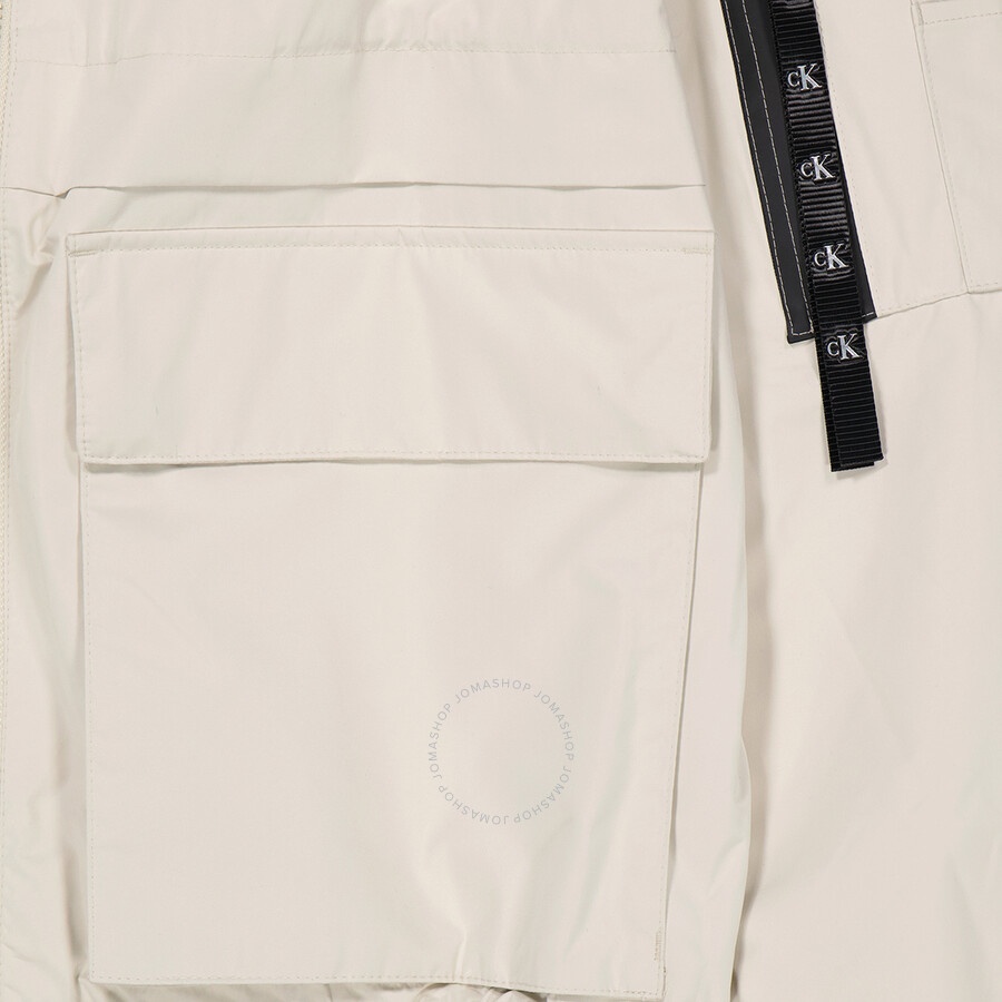 Calvin Klein - Calvin Klein Eggshell Water Repellent Proof Bomber Jacket - 7