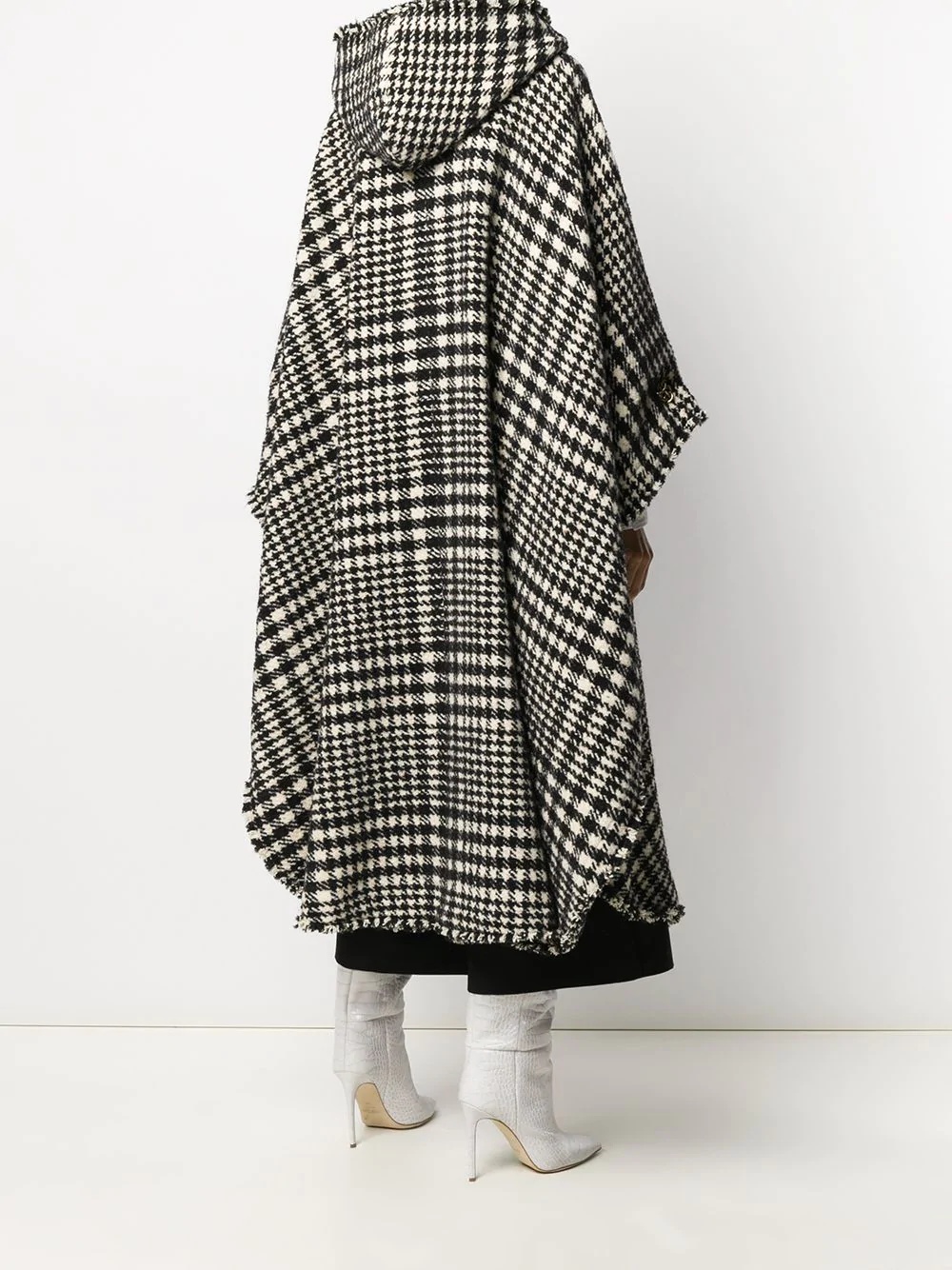 houndstooth print coat - 4