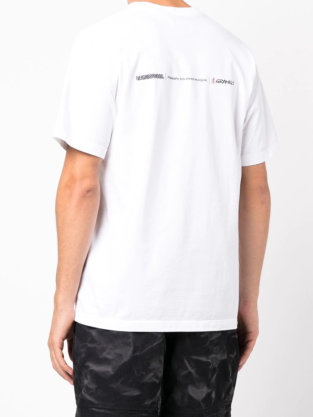 logo-print short-sleeved T-shirt - 4