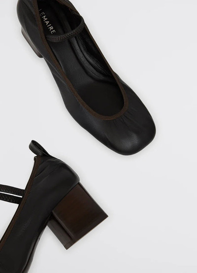 Lemaire SQUARE BALLERINA WITH 55MM HEEL outlook