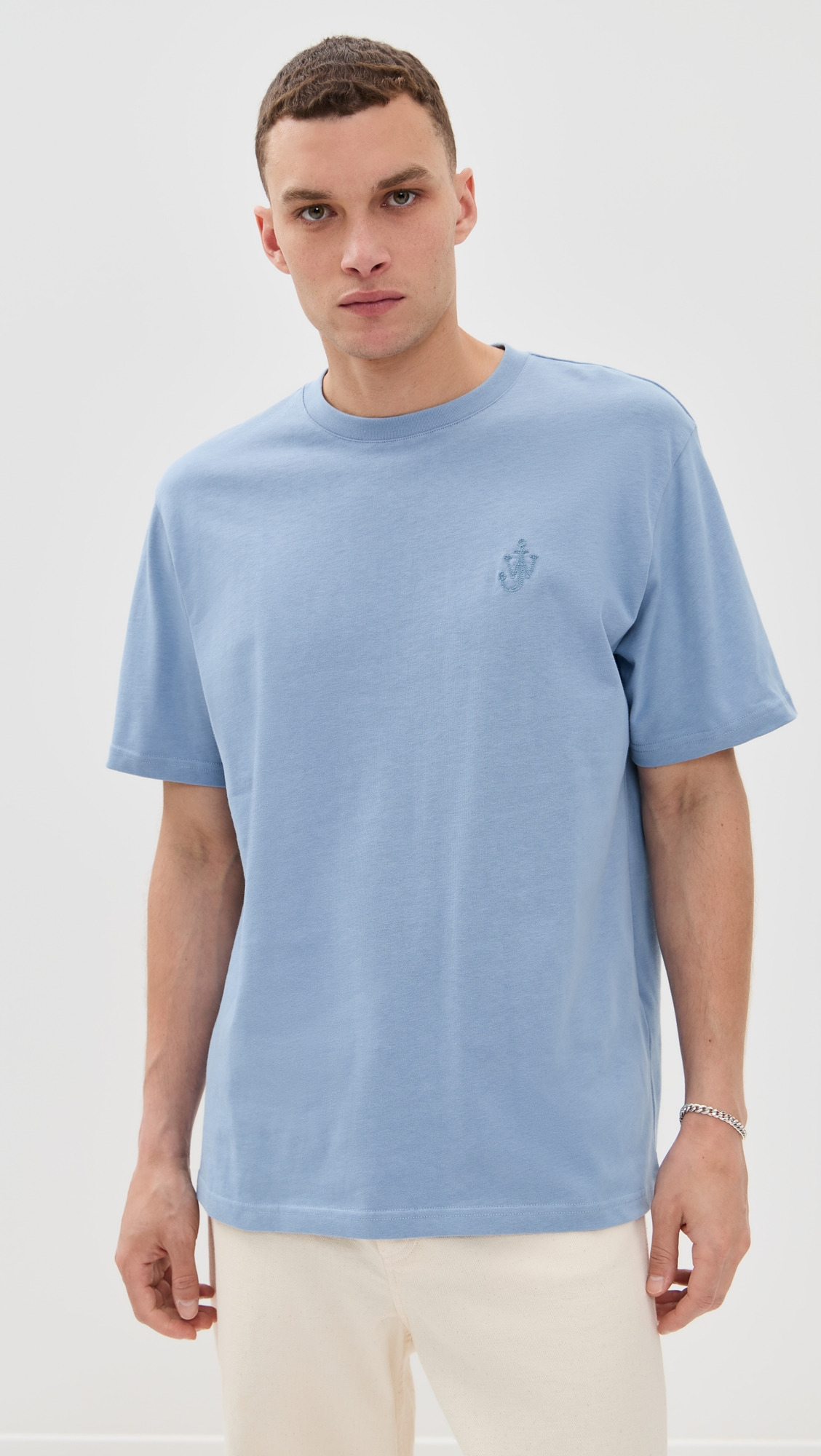 Anchor Embroidery T-Shirt - 6