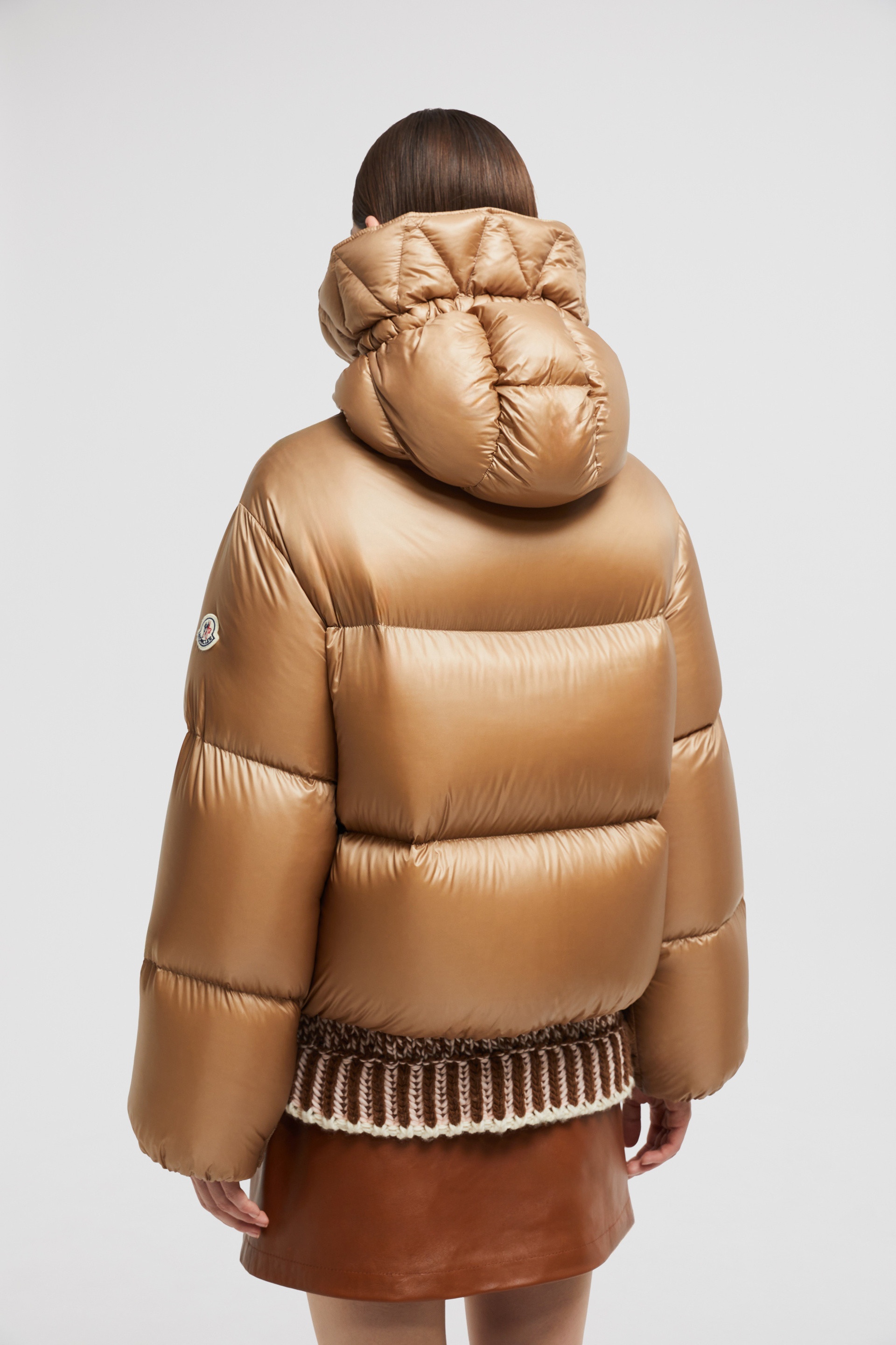 Moncler Borey 2-in-1 Short Down Jacket | REVERSIBLE