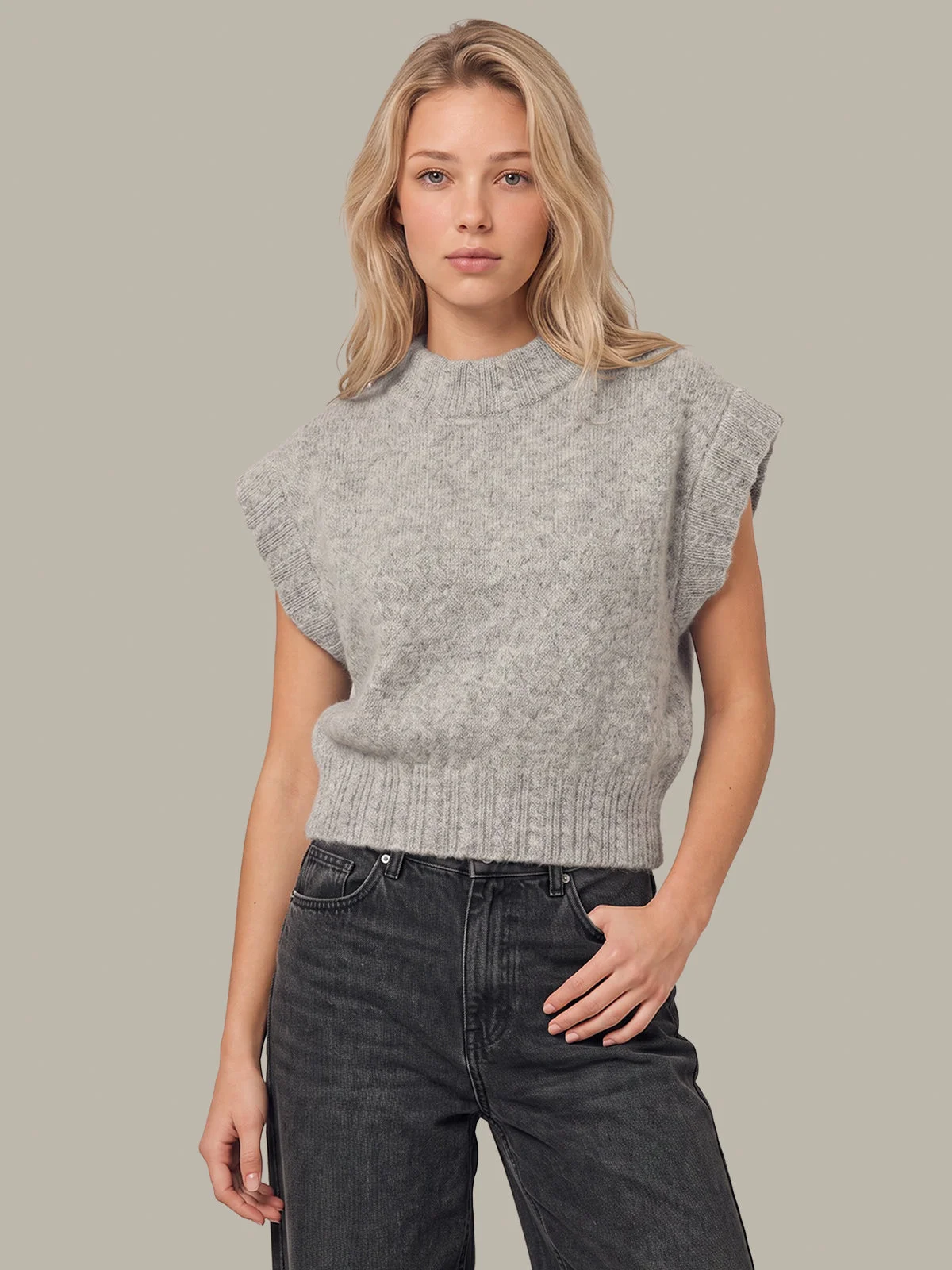 Greer Short Sleeve Dolman Pullover - 1