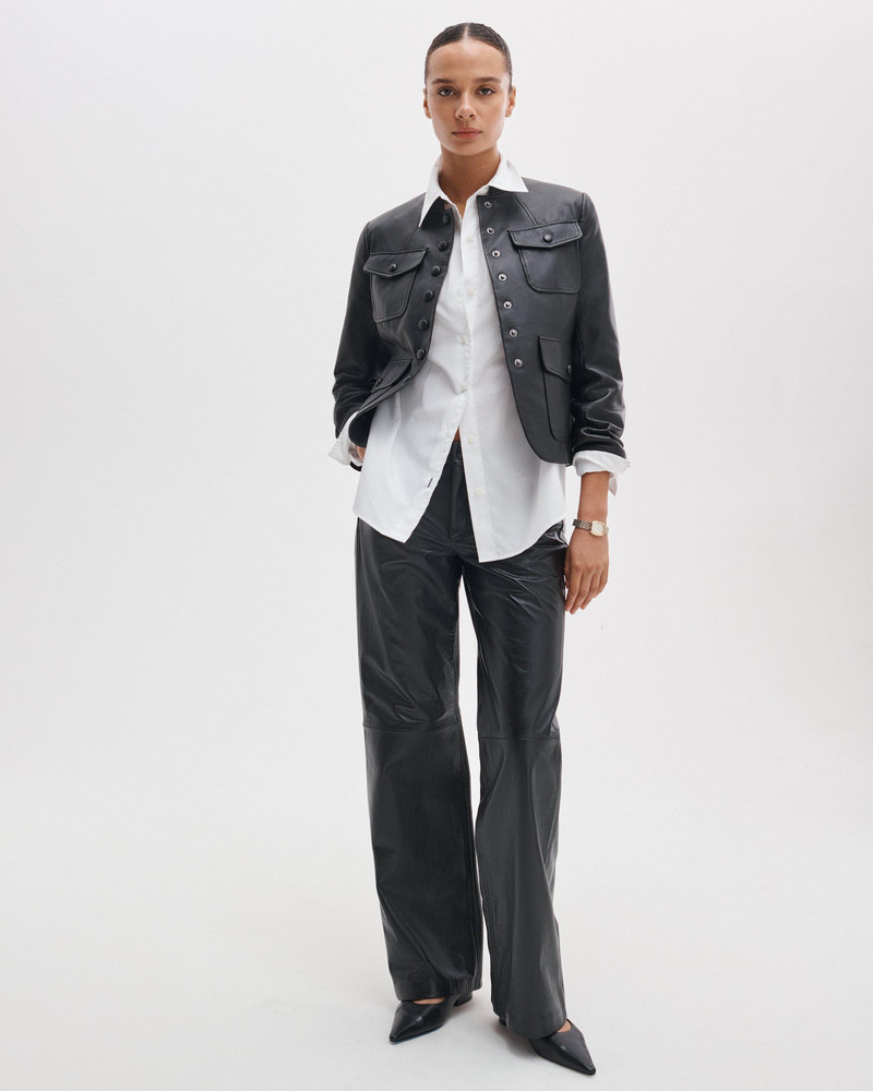 Saige Leather Pants 2