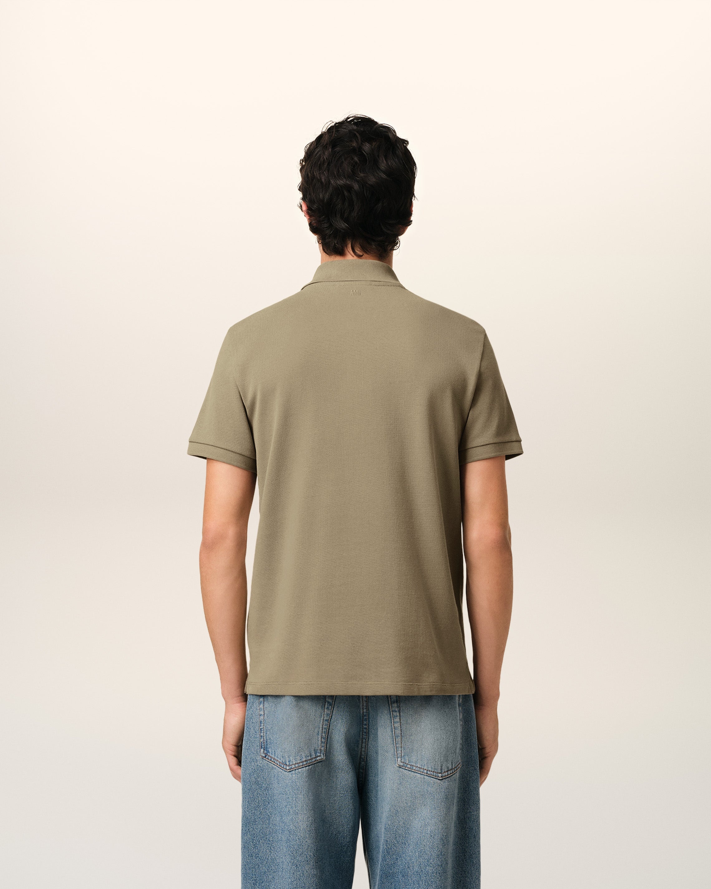 GREEN COTTON AMI DE COEUR POLO SHIRT - 5