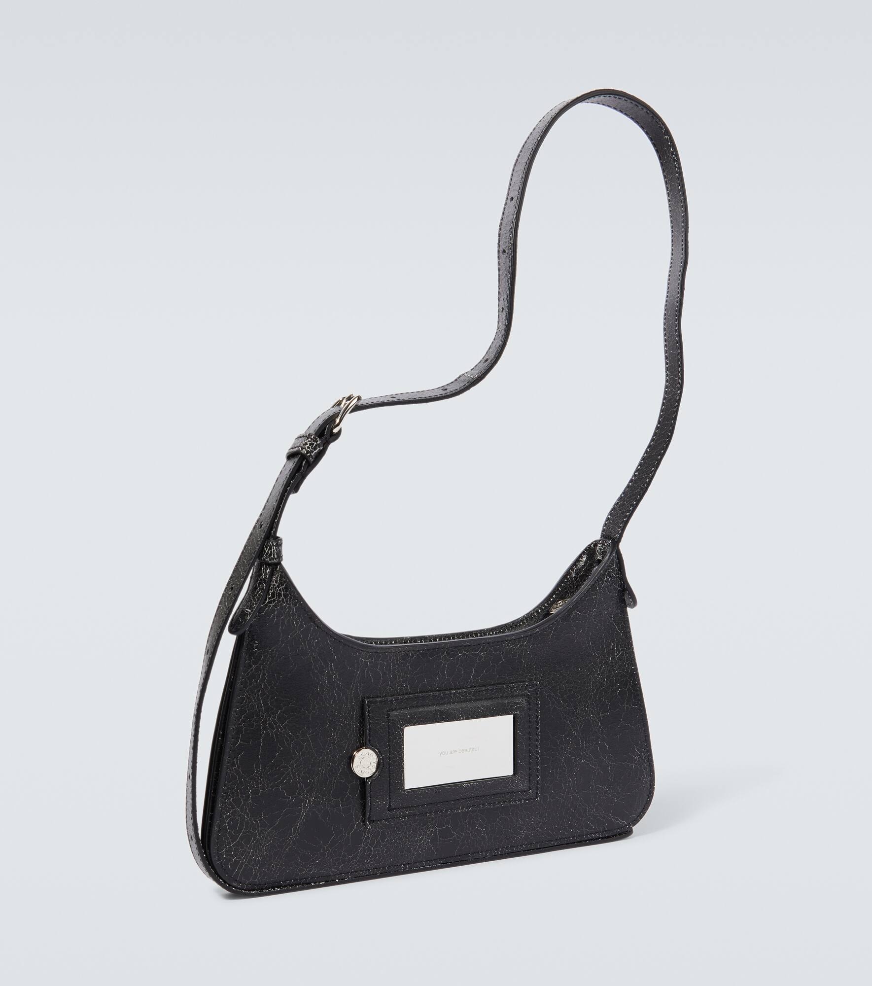 Platt mini leather shoulder bag - 5