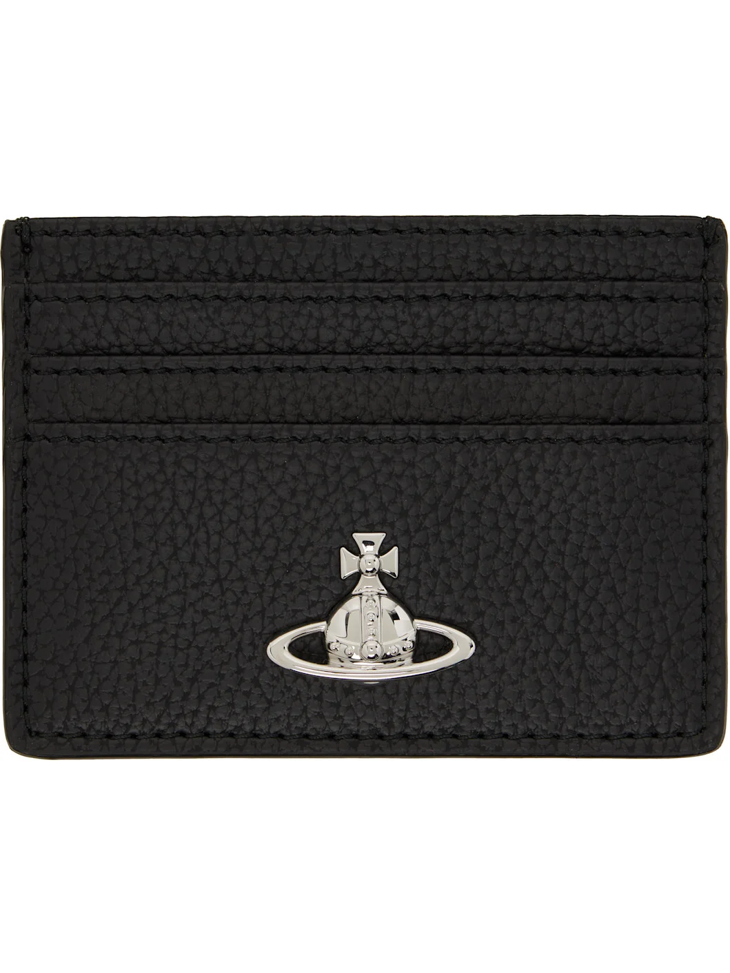 Black Flat Card Holder - 1