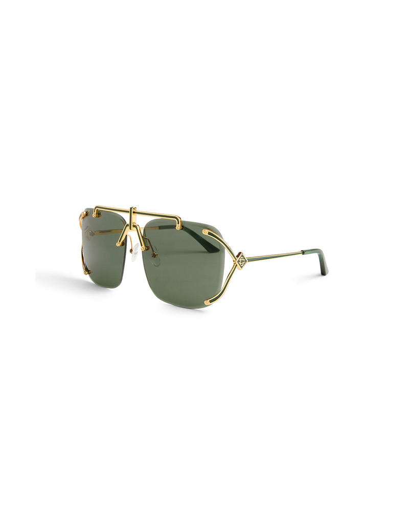 Green The Pilot Sunglasses | Casablanca Paris 1