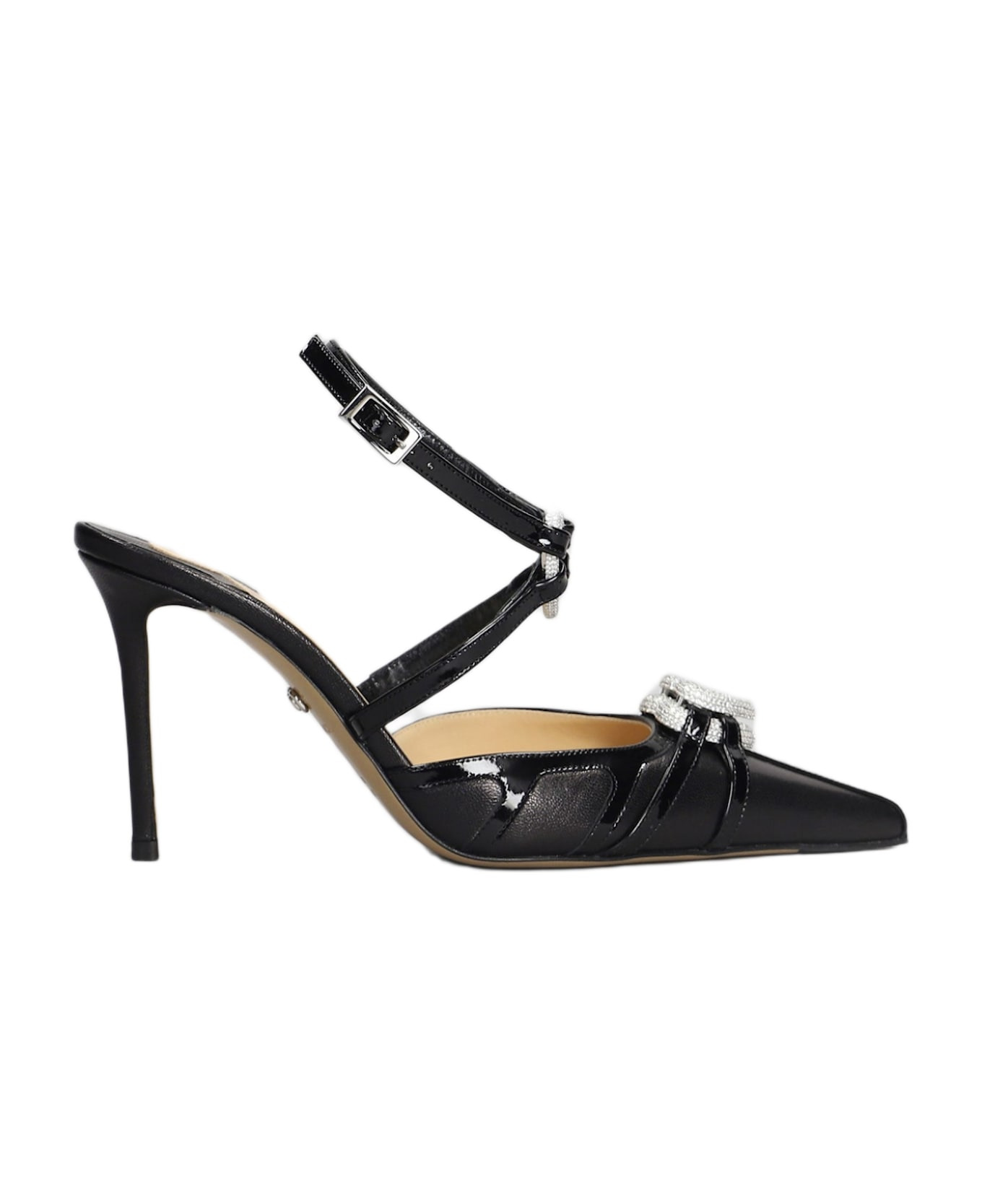 Pumps In Black Leather - 1