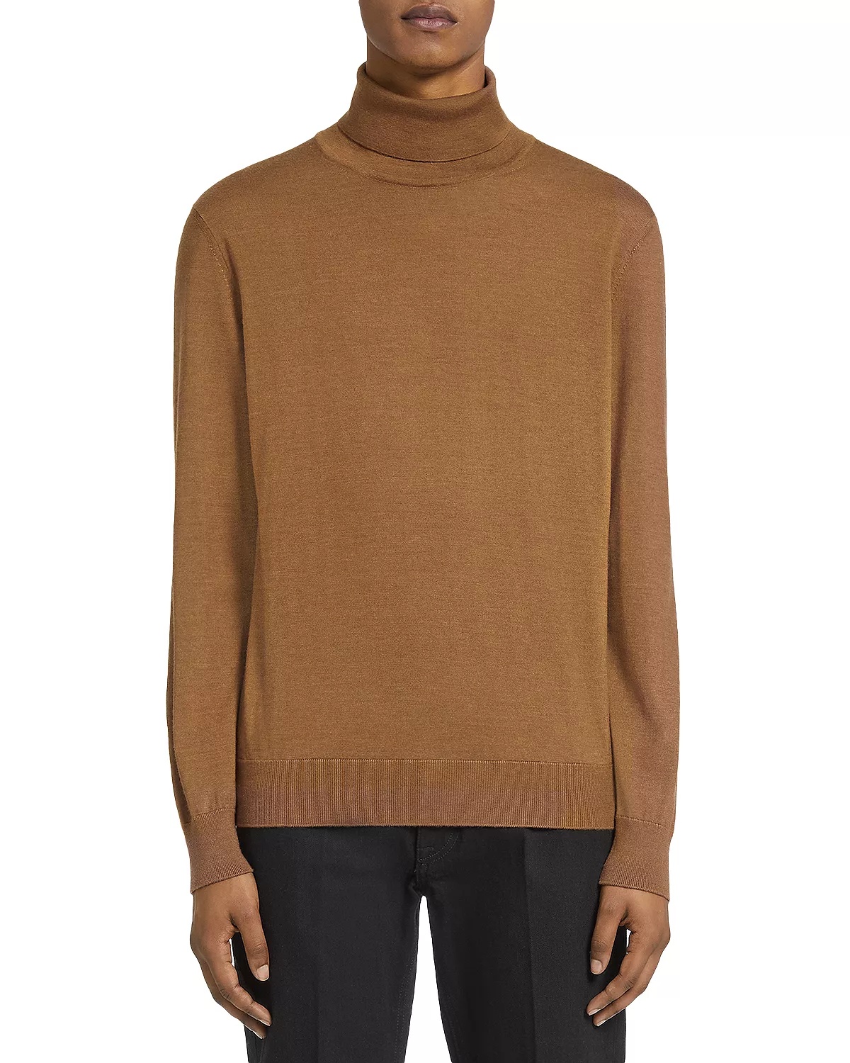 Vicuna Cashseta Light Turtleneck Sweater - 1
