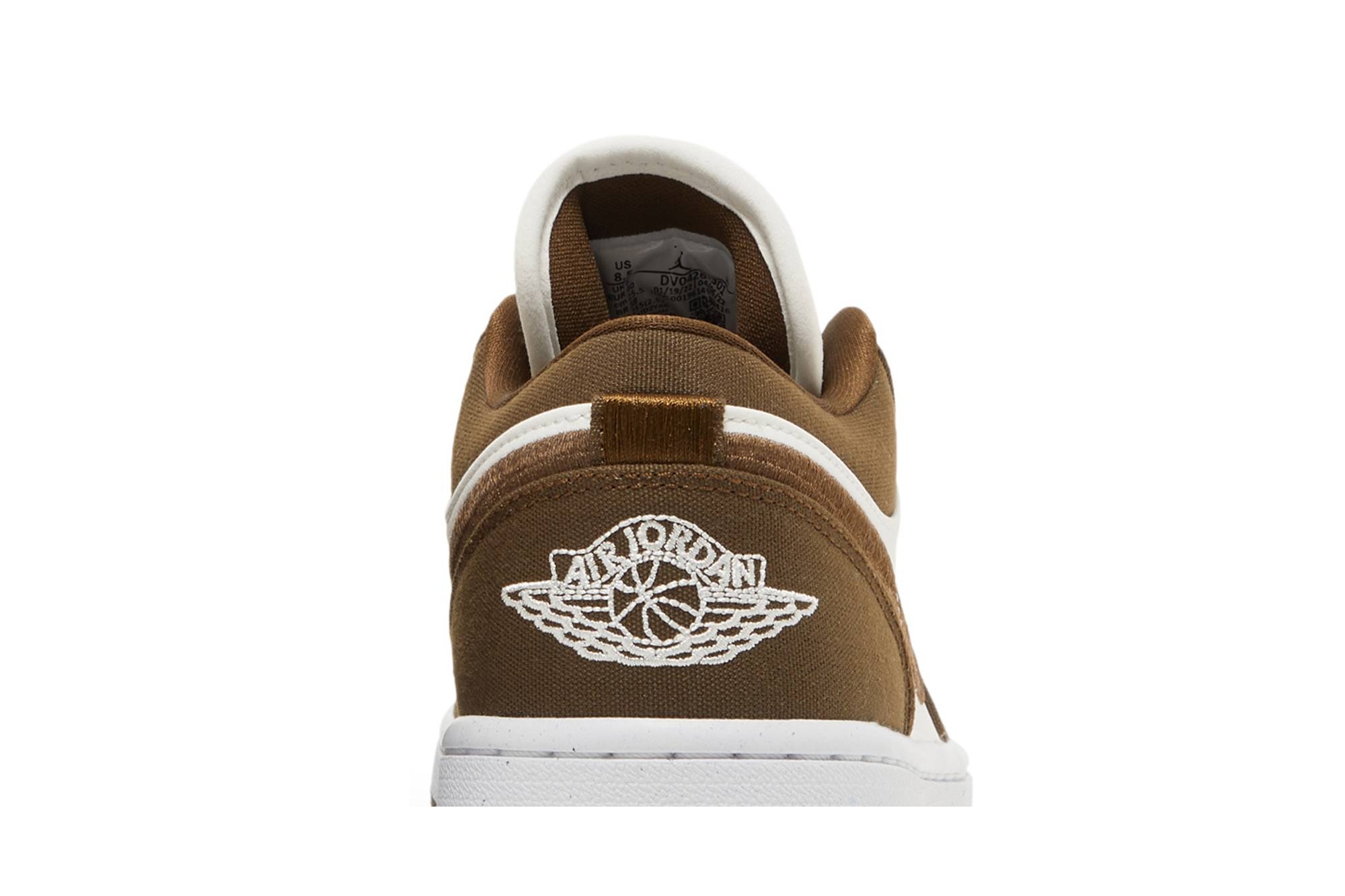 Wmns Air Jordan 1 Low SE 'Light Olive' - 7