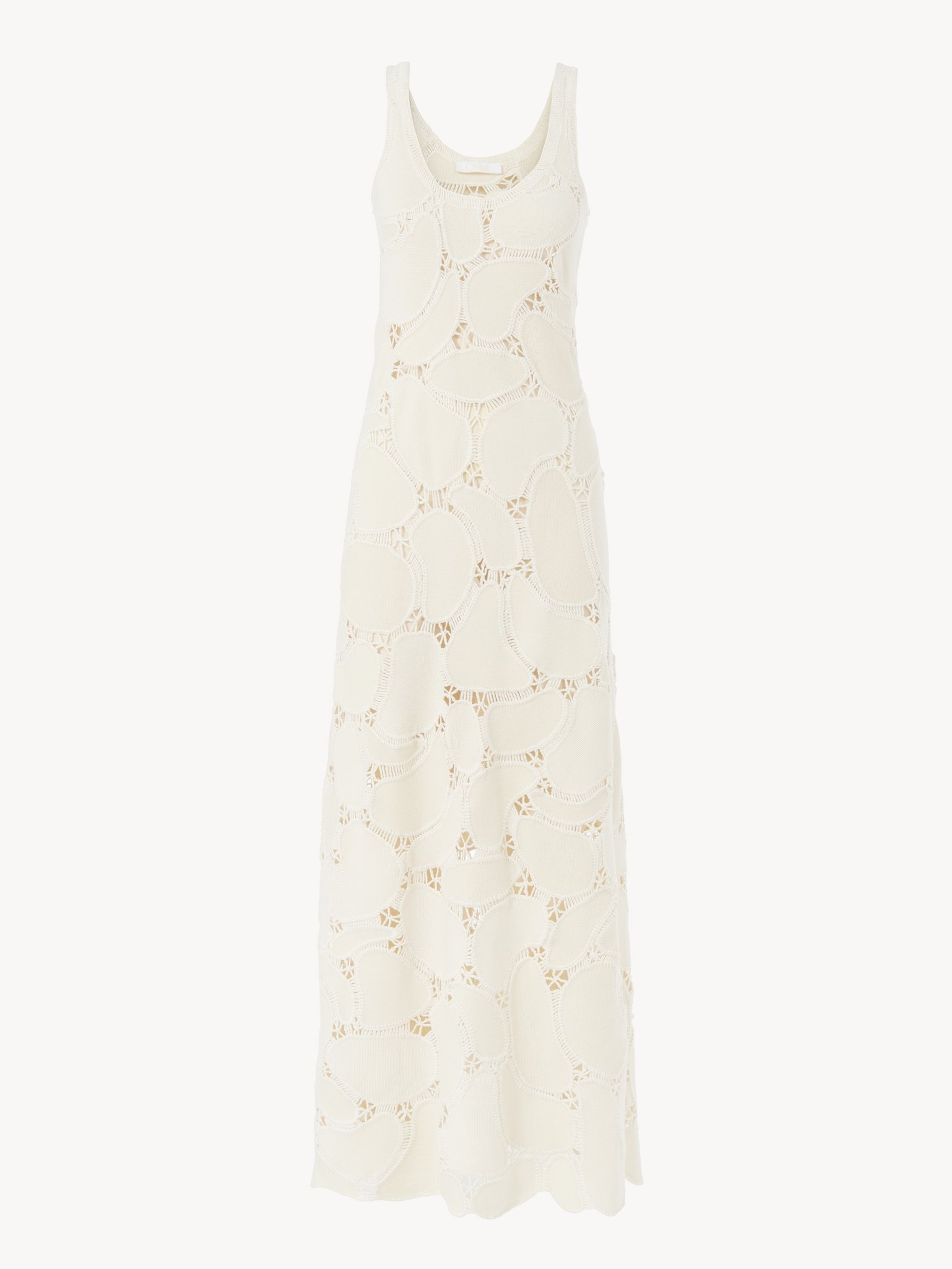 LONG FLARED TANK DRESS - 4