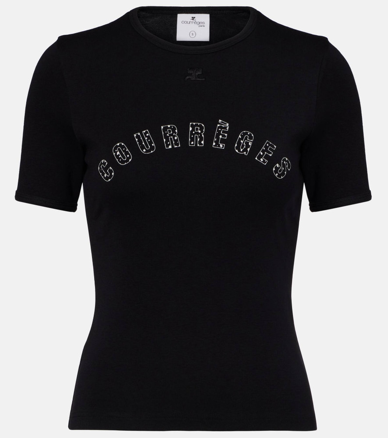 Medusa printed cotton T-shirt 1
