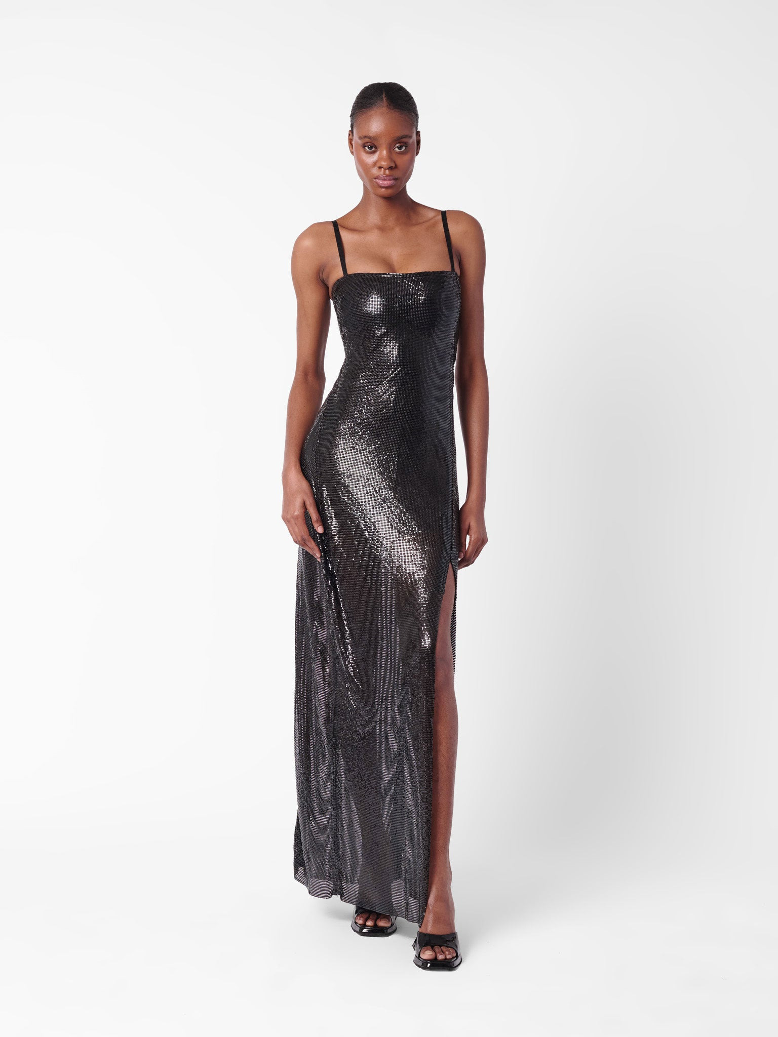 CARINA MAXI DRESS BLACK - 7