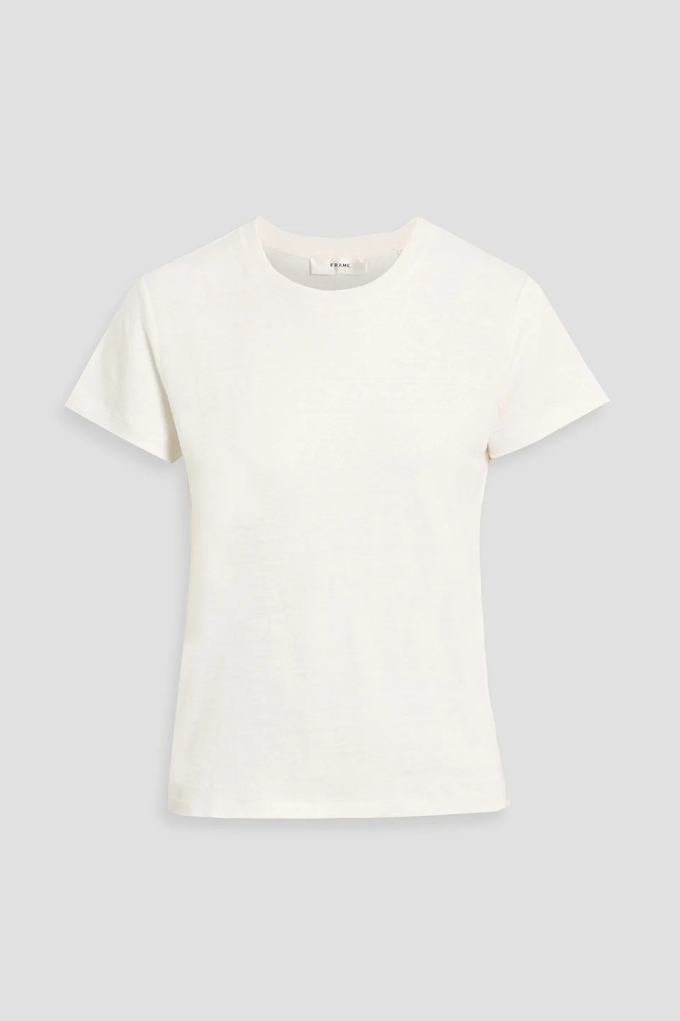 Linen-jersey T-shirt - 1