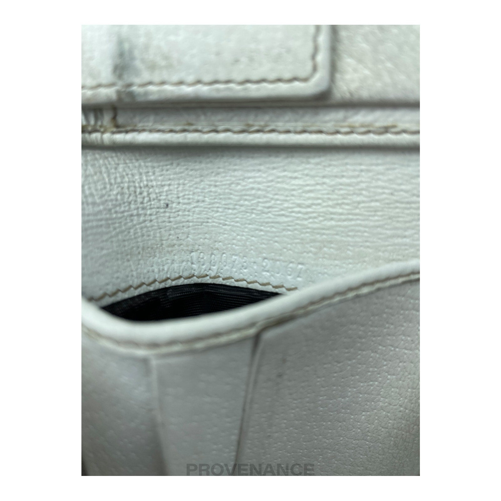 Gucci GG Supreme Signature Web Bifold Wallet - White - 8
