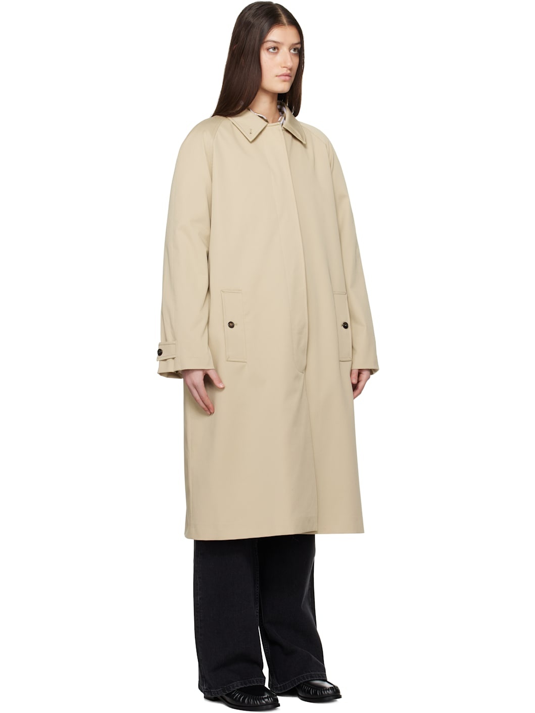 Beige Randy Trench Coat - 2