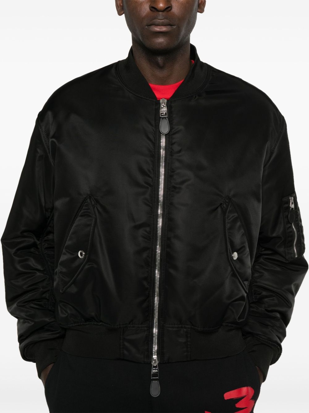 padded bomber jacket - 5