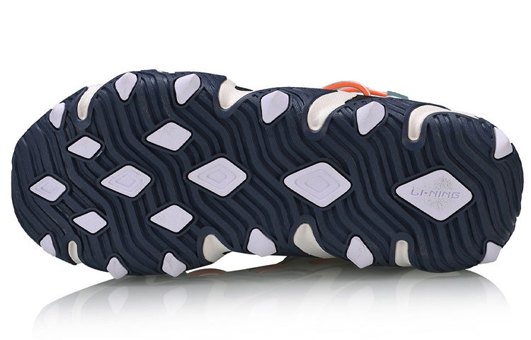 (WMNS) Li-Ning X-Claw 'Brown Green Orange' AGLQ014-4 - 5